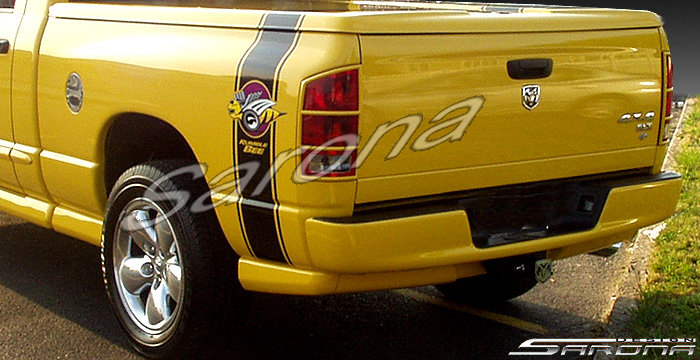 Custom Dodge Ram  Truck Rear Lip/Diffuser (2002 - 2008) - $480.00 (Part #DG-006-RA)
